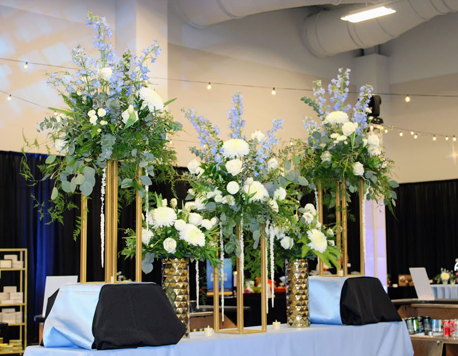 Tall Floral Table Centerpiece