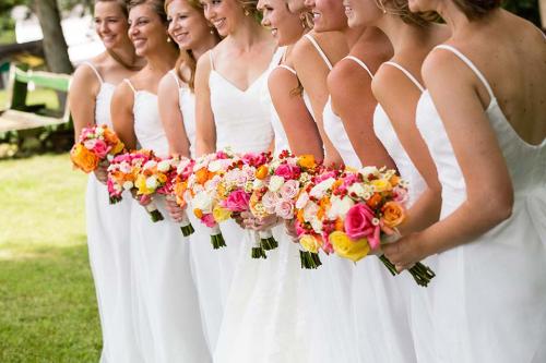 Summer Bridal Bouquets, Appleton WI Wedding Florist, Memorial Florists