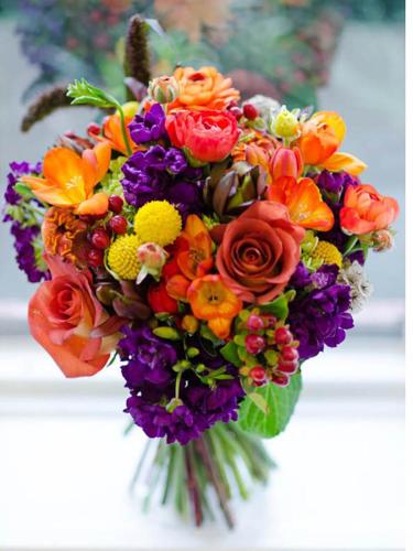Bright Bridal Bouquet, Appleton WI Wedding Florist, Memorial Florists