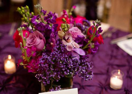 purple-reception-flowers